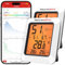 ThermoPro Thermometer Hygrometer 80m Bluetooth Raumthermometer Innen Temperatur und Luftfeuchtigkeitsmesser mit APP Datenexport für Innenraum, Büro, Weinkeller, Gewächshaus TP350 2 Stücke