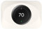 Nest Thermostat Wandplattenabdeckung Kompatibel mit Google Nest Learning Thermostat (4th Gen), Praktisches Nest Thermostat Trim Kit, Nest Learning Thermostat 4 Zubehör, Snap Fit Design, Beige