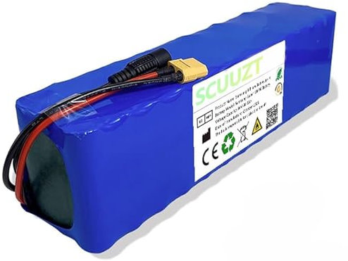 FXLUHAY 36V 8Ah 10Ah 12Ah Ebike Battery, Electric Bicycle Scooter Motor Lectric EBike Lithium Ion Battery Pack with BMS Protection Board(36V 8AH,200 * 75 * 68mm)