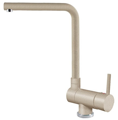 Elleci Mix Danubio Miscelatore Monocomando con Canna Girevole, Avena 51