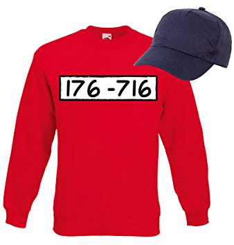 Alsino Panzerknacker Fan Kostüm Outfit Maske Set Cap Handschuhe Einbrecher Bankräuber Verkleidung, Größe wählen:L, Variante wählen:Sweatshirt/Cap