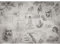 Runa Art Fototapete Collage Leonardo Da Vinci Modern Vlies Wohnzimmer Schlafzimmer - Made in Germany - 308 x 220 cm Grau 9319010c