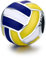 Volleyball-Anhänger aus 925er Sterlingsilber, Sportball, kompatibel mit Pandora-Charm-Armbändern und Halsketten