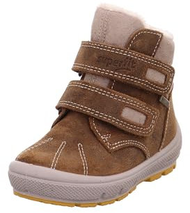 Superfit Jungen GROOVY warm gefütterte Gore-Tex warm gefütterte Gore-Tex warm gefütterte Gore-Tex Schneestiefel, Braun Beige 3000, 20 EU