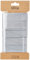 Trimz TCGREY255C Schrägband aus Polyester-Baumwoll-Mischgewebe, grau, 25mm x 5m