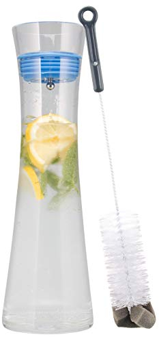 bremermann Glaskaraffe AMISA 1,2 Liter, Wasserkaraffe, transparent (Marina)