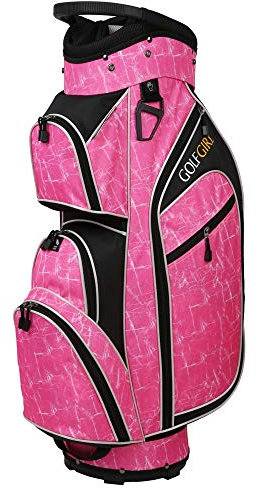 Golf Girl Ladies 14 Way Trolley Bag - Pink