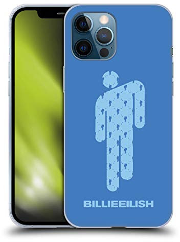 Head Case Designs Licenza Ufficiale Billie Eilish Blohsh Blu Arte Chiave Custodia in Gel [Protezione di Grado Militare] Compatibile con Apple iPhone 12 PRO Max E Compatibile con MagSafe