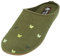 HAFLINGER Everest Farfalline Filzhausschuhe mit Schmetterlingen Moos Gr. 39