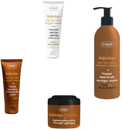 Auto-schmuck Kosmetikset, Gesichtscreme, Tagescreme, Nachtcreme, Augencreme, Gesichtsgel, Handcreme, Bodybutter, Bodylotion, (Cupuacu-Set)