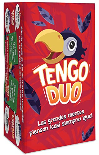 TENGO DUO - Juego de Mesa Divertido para Las Fiestas en Familia, con Adultos y Niños | a Partir de 8 años y Entre 3 a 12 Jugadores | Regalos Originales Navidad y Reyes Magos