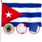 XIFAN Premium Kubanische Flagge 7.6x12.7 cm für den Außenbereich, doppelseitig bestickter Stern, robuste 210D Nylon Bandera De Cuba Cubana Flaggen für die Wand, mit 4 Stichsäumen,Messingösen