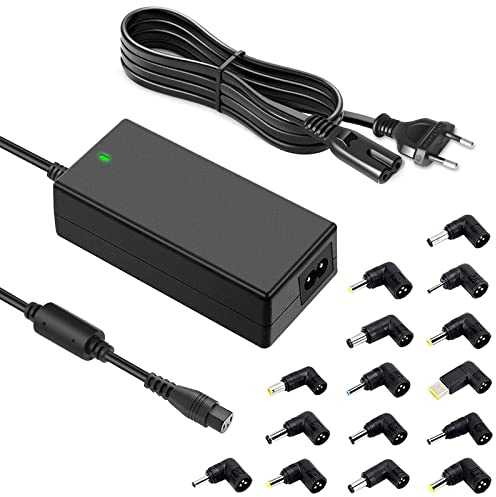 90W Universal Laptop Netzteil, 15V 18,5V 19V 19,5V 20V Ladegerät,kompatibel 90W 75W 70W 65W 60W 45W 40W 36W Notebook-Netzteil.