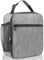 TIECHI Insulated Lunch Bag with Side Mesh Pocket, Thermal Lunch Bag for Men Adults, Water-Resistant Leakproof Cool Bag for Work/School/Picnic/Outdoor(Grey)