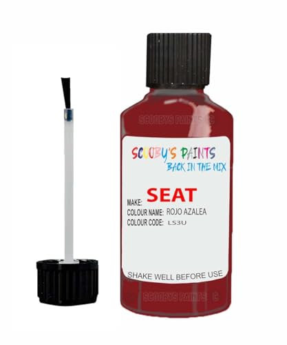 SCOOBYS PAINTS BACK IN THE MIX Touch Up Paint For Seat Rojo Azalea Ls3U Metallic