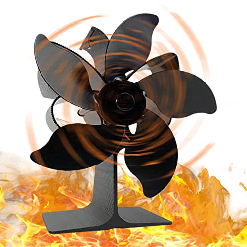 Chaies Ventilatore per, funzionamento termico, ventilatore termoelettrico, termoelettrico, funzionamento silenzioso, ventilatore per forno a legna