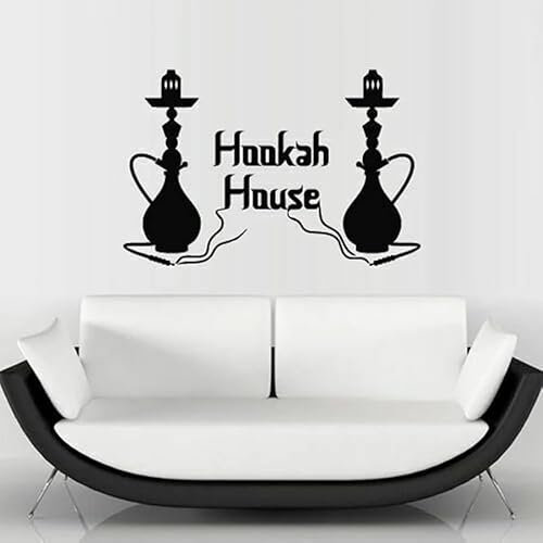 Vinyl Wandtattoo Logo Fenster Aufkleber Lounge Relax Zeichen für Shop Home Wohnzimmer Schlafzimmer Dekor 63x42cm