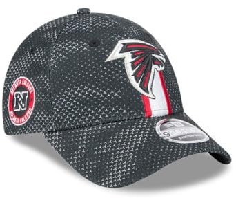 New Era Atlanta Falcons NFL 2024 Sideline Schwarz Verstellbare 9Forty Stretch Snapback Cap - One-Size
