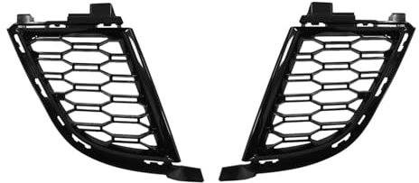 HOLIV Für B&MW 3er G20 G21 318I 320I 325I 330I Frontstoßstangen-Grillabdeckung Unten 51118075601 51118075602 Kühlergrills für die Front von Autos
