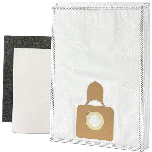 10 Premium Sacs d'aspirateur compatibles avec Hoover, Candy H68, H68A - 35601148, 35601915 - Diva, Diva Tutto in 1, Diva Evo - 10 pièces, avec 2 filtres, Microfibre, pièces détachées, Accessoires