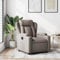 ShGaxin Relaxsessel Taupe Stoff, Fernsehsessel, Kinosessel, Lesesessel, Tv Sessel, Ohrensessel, Armsessel, Seselstuhl Wohnzimmer - 372411