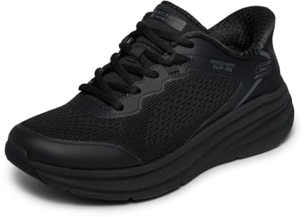 Skechers Slip-INS BOBS Skillz Too Essential | Lässiger Sneaker, Slip-In-Technologie, Memory-Schaum-Fußbett, Fersenkissen, flexible Außensohle, verstellbare Schnürsenkel