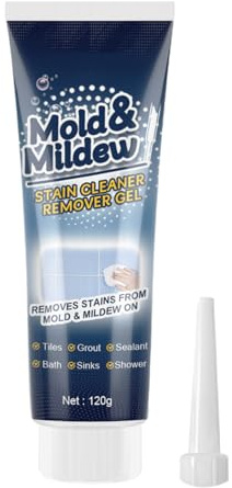 Fugenmörtel – 120 g Mehrzweck-Klebstoff weiß mit tragbarem Design | Produkt zur Reparatur von Fliesen für Badezimmer, Dusche, WC, Badewanne, Küche, Spüle | Wartung des Hauses, einfache Anwendung