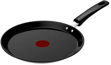 Tefal Poêle à crêpe 25cm Ever Black Tous feux + induction - C4383823