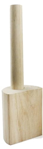 Handmade Pottery Mallet, Finishing Mallet Paddle, Pottery Tool with Comfortable Grip, Finishing Mallets with Use Kitchen Leather Craft Projects, Craft Tool Accessories, for Clay Working