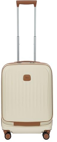 Bric's mit Laptopfach Taormina Trolley 55 cm Exp. with Pocket Cream beige