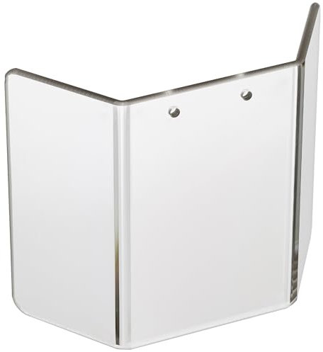 Replacement Polycarbonate Shield, 7 inches Tall, Fits Drill Press Guard DPG-ES1 by ATS SAFETY Part # RDS-2