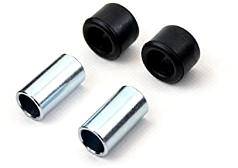 2x Schwingenlager, Motorlager Buchse Gummi + Hülse Innenrohr für Simson S50 S51 S53 S70 S83