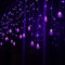Klighten Catena Luminosa, Viola Strisce LED, 96er Led Luci 3.5 * 0.65m Luci Stringa 8 Modalità Impermeabili IP44, per finestra, porta, giardino, feste, Natale
