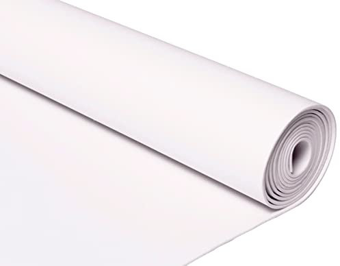 INNSPIRO Goma EVA blanco rollo 100x200cm.x2mm. Material muy utilizado para manualidades y decoración