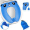 Reductor WC Niños Portátil Plegable - Adaptador WC Infantil Antideslizante con Bolsas para Viajes - Orinal Bebé de 2 Años en Adelante