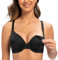 MELENECA Donna Reggiseno Imbottito con Ferretto Contenitivo Criss Cross da Allattamento Schwarz 6F