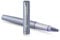 Parker Vector XL Tintenroller | Silberblaue Metallic-Lackierung auf Messing | Feine Schreibspitze mit schwarzer Nachfülltinte | Geschenkbox