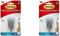 Command Small Bathroom Hook, Satin Nickel, Damage-Free (Pack of 2)