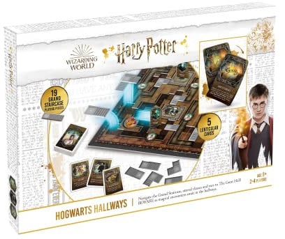Harry Potter Hogwarts Hallways Board Game, Calling All Harry Potter Super-Fans For 2 to 4 Players, Great Gift For Kids Aged 8+