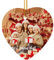 iDIY Décoration de Noël Boule de Noël Personnalisable - Boule de Noël Personnalisée Couple, Bébé, Famille, Cadeau Original