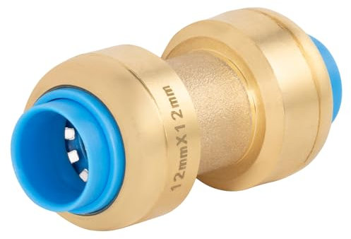 Raccord automatique universel jonction égale Ø12 TOUT PUSH