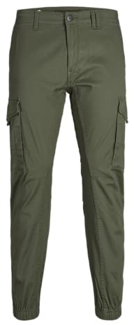 JACK&JONES JPSTPAUL JJFLAKE AKM 542 Noos MNI, Pantaloni Bambino, Olive Night,