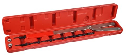 DAYUAN Gegenhalter Werkzeug Gegenhalteschlüssel KFZ Fahrzeug Nockenwellenrad Satz, Nockenwellen Riemenscheiben Halter Satz 40-220 mm, Gesamtlänge 520mm