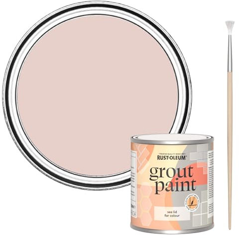 Rust-Oleum Pink Ultra-Durable Grout Paint - Pink Champagne 250ml