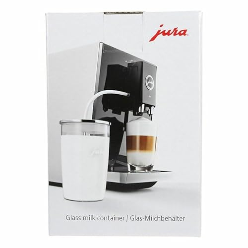 LUTH Premium Profi Parts Recipiente de leche compatible con Jura 72570 con tubo de manguera para cafetera
