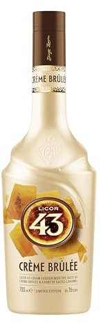 Licor 43 CRÈME BRÛLÉE – Edición Especial, Licor Cremoso con Toques de Caramelo y Vainilla - Botella 700ml
