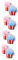 minkissy Lot De 4 Éponges De Bain Ultra-souples Réutilisables Pour La Des Femmes (2 Pièces X 4)