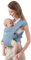 Babytrage für Neugeborene ab Geburt, MOMTORY Komfortabler Hüftsitz für Baby(3-12kg), Ergonomischer Tragetuch Neugeborenes bis Kleinkind mit Klettverschluss, Leicht Verstellbare Hüfttrage - Blau