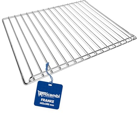 eRicambi® Griglia Interna Acciaio per Forno, Compatibile Con Franke, Dimensioni: 452x385 (mm) 133.0298.849, Modelli Compatibili: CF55MCO AX97MXT CM74MGF DG96MXA KR72MOA