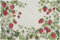 Sander - Gobelin Tischset, Platzset - Strawberry/Erdbeere - 32x48cm, 60096